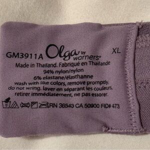 Olga by Warner’s XL LILAC